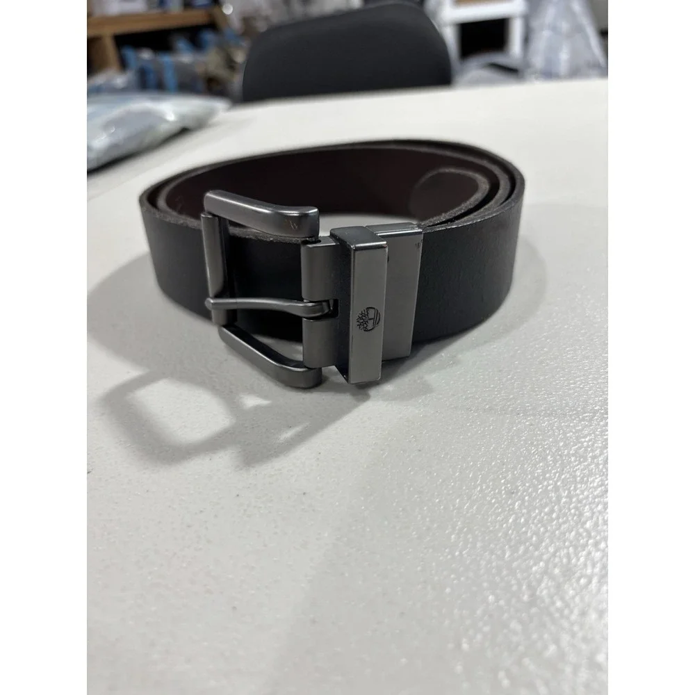 Timberland Men's Leather Belt Classic Casual Everyday Dress Belt Black 28 -44